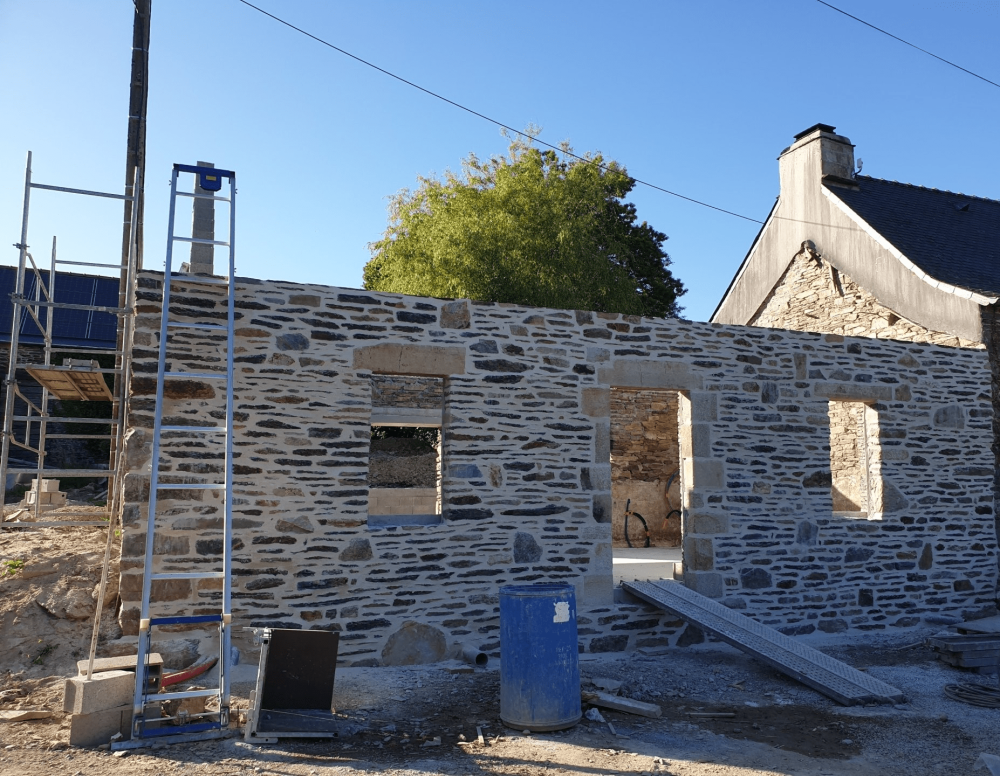 Rénovation avec joints à la chaux pour votre bâtiment
